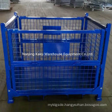 Warehouse Stackable Heavy Duty Metal Wire Mesh Pallet Box